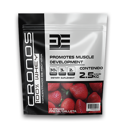 BE CRONOS 100% WHEY 65 SERV