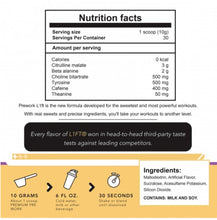 PREWORK L1FT NERDS 30 SERV