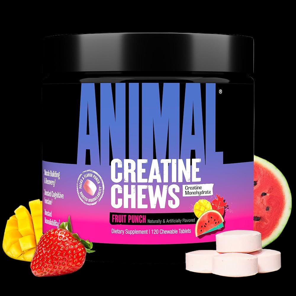 UNIVERSAL ANIMAL CREATINA CHEWS 120 TAB