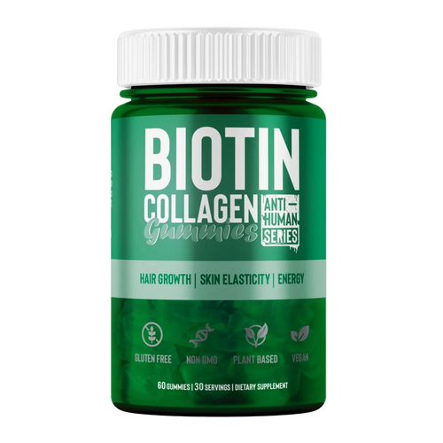 ANTI HUMAN BIOTIN COLLAGEN 60 GUMMIES