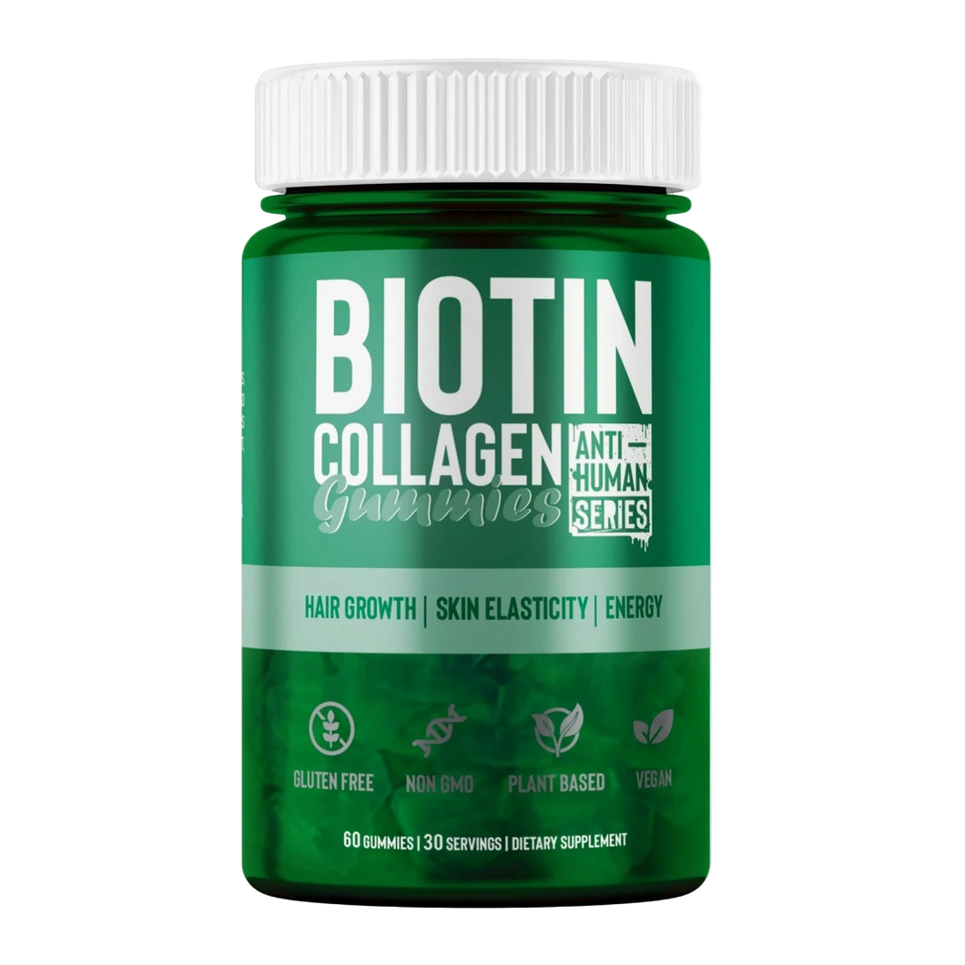 ANTI HUMAN BIOTIN COLLAGEN 60 GUMMIES
