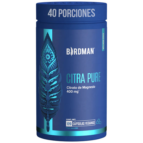 BIRDMAN CITRATO DE MAGNESIO 120 CAPS