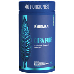 BIRDMAN CITRATO DE MAGNESIO 120 CAPS