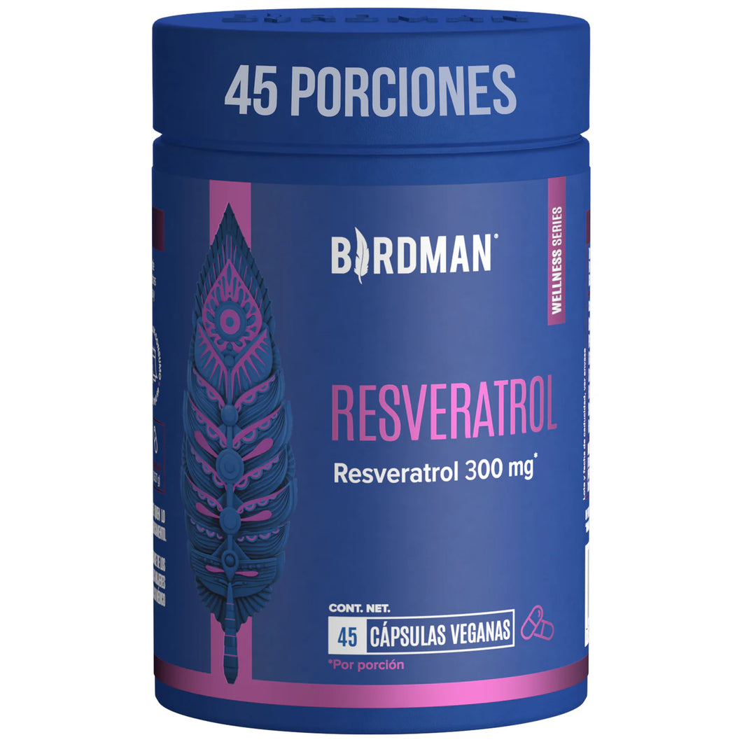 BIRDMAN RESVERATROL 45 CAPS