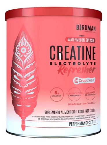 BIRDMAN CREATINA ELECTROLITOS REFRESHER 30 SERV