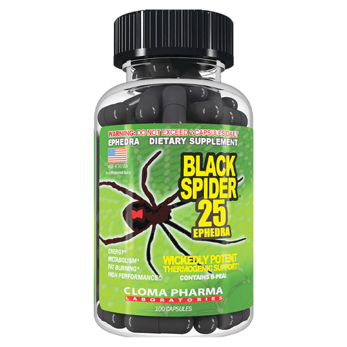 CLOMA PHARMA BLACK SPIDER 100 CAPS
