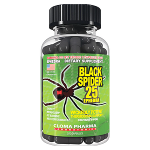 CLOMA PHARMA BLACK SPIDER 100 CAPS