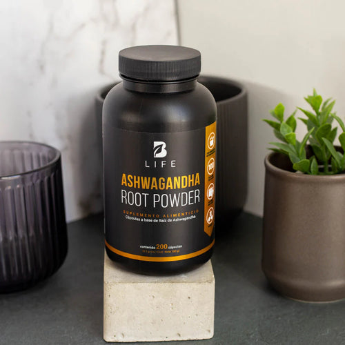 B LIFE ASHWAGANDHA ROOT POWDER 200 CAPS