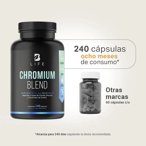 B LIFE CHROMIUM BLEND 240 CAPS
