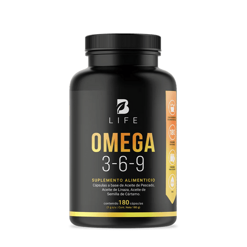 B LIFE OMEGA 3-6-9 180 CAPS