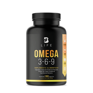 B LIFE OMEGA 3-6-9 180 CAPS