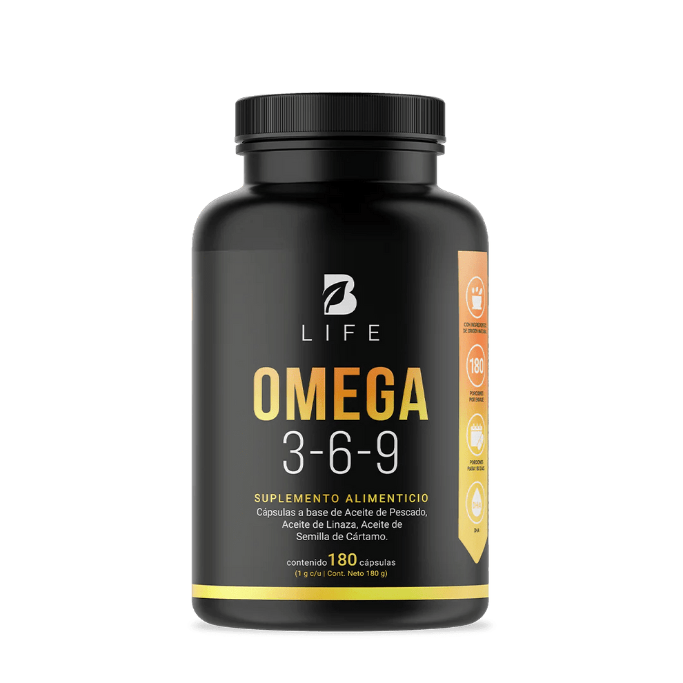 B LIFE OMEGA 3-6-9 180 CAPS