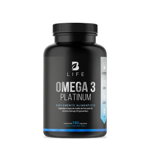 B LIFE OMEGA 3 PLATINUM 180 CAPS