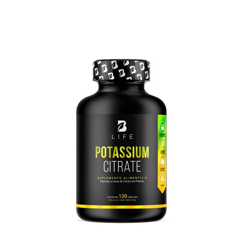 B LIFE POTASSIUM CITRATE 120 CAPS