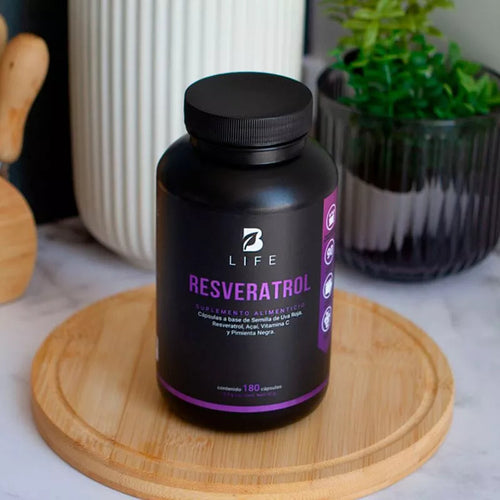 B LIFE RESVERATROL 180 CAPS