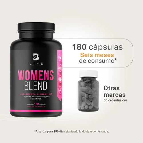 B LIFE WOMENS BLEND 180 CAPS