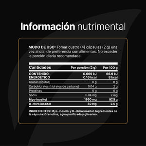 B LIFE MYO & D-CHIRO INOSITOL PLATINUM 120 CAPS