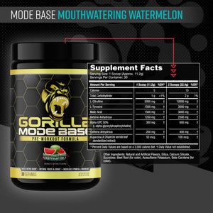 GORILA MODE BASE 30 SERV