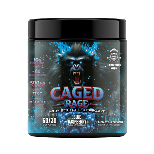 HARD BODY LABS CAGED RAGE 60/30 SERV