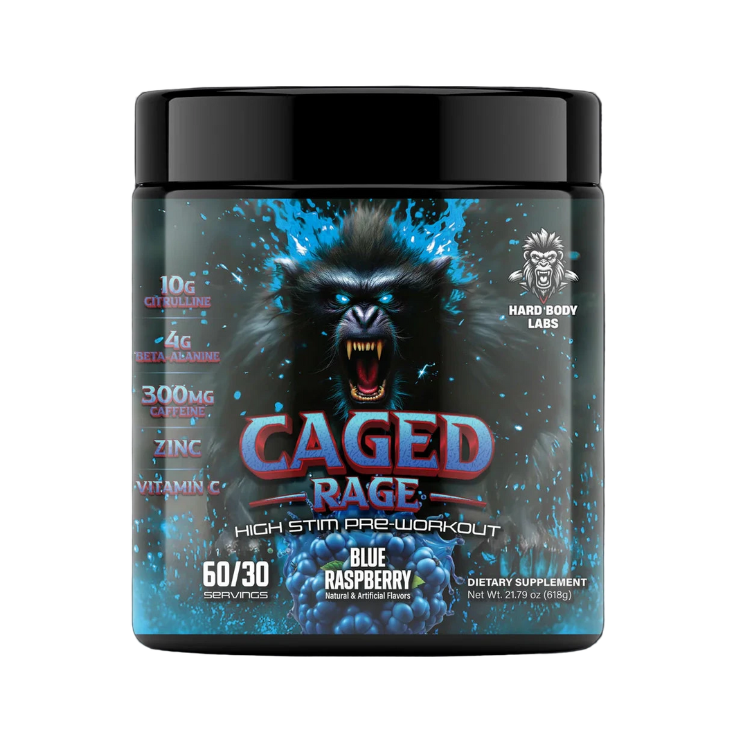 HARD BODY LABS CAGED RAGE 60/30 SERV