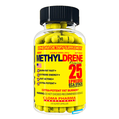CLOMA PHARMA METHYLNDRENE AMARILLO 100 CAPS