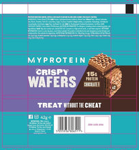 MYPROTEIN CRISPY WAFERS 10PZAS