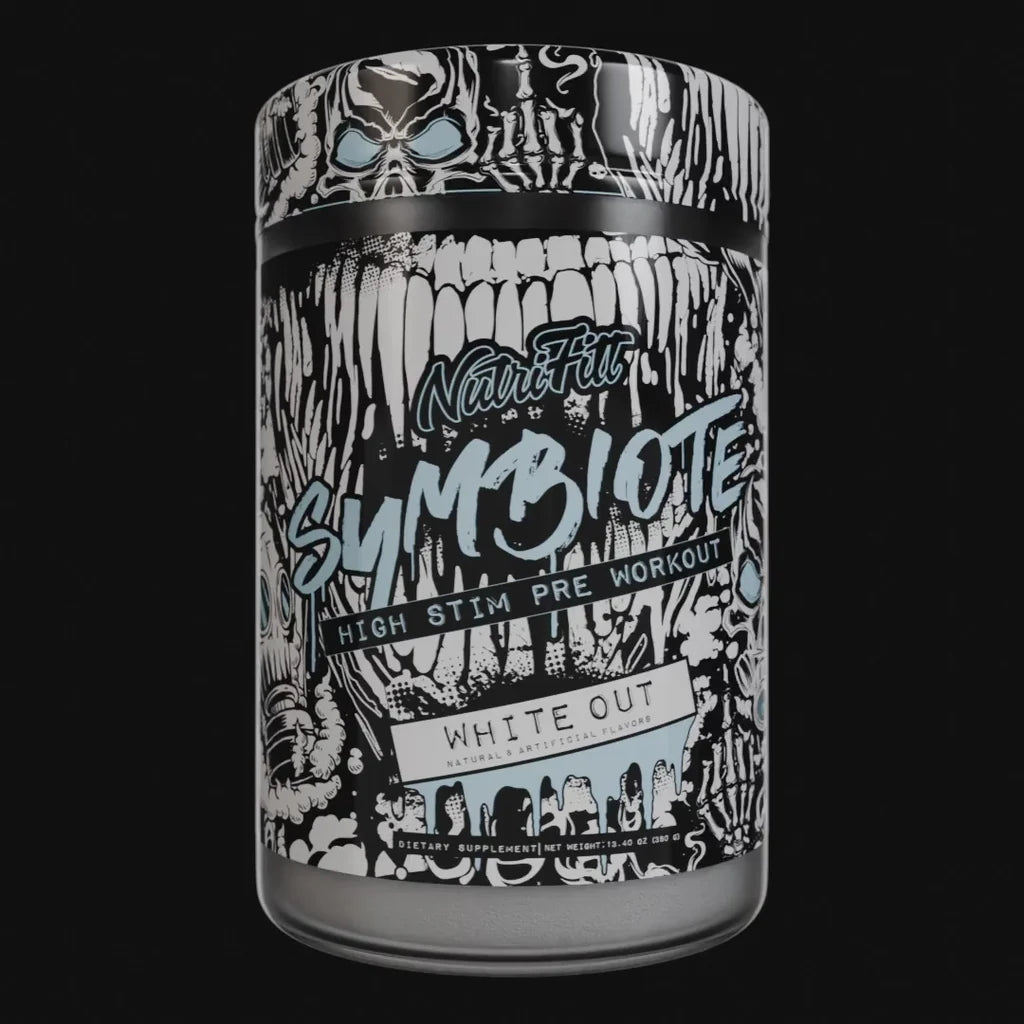 NUTRIFITT SYMBIOTE HIGH STIM PRE WORKOUT 20 SERV