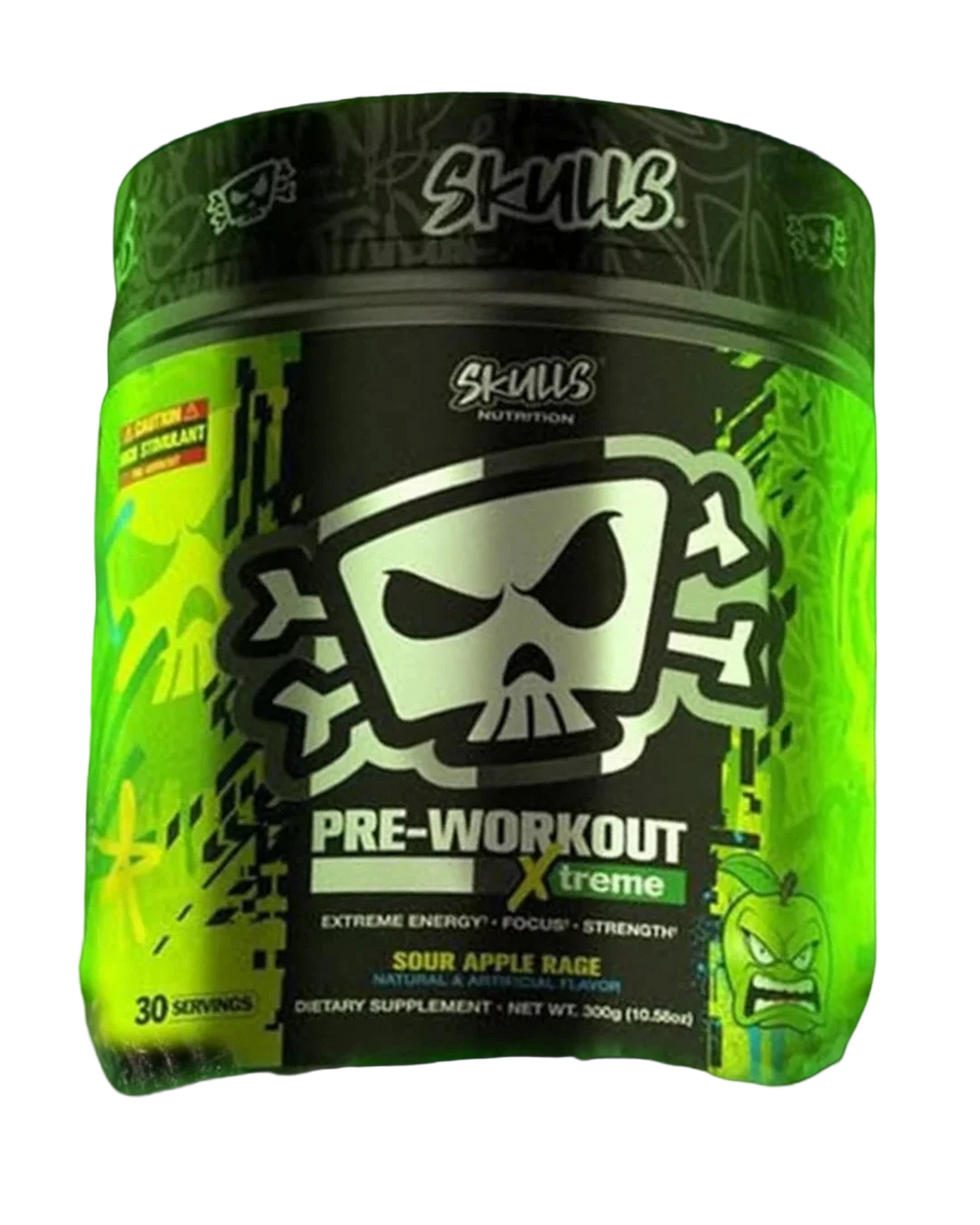 SKULL NUTRITION PRE WORKOUT XTREME 30 SERV *PROMOCION*