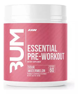 BUM ESSENTIAL PRE-WORKOUT 60 SERV