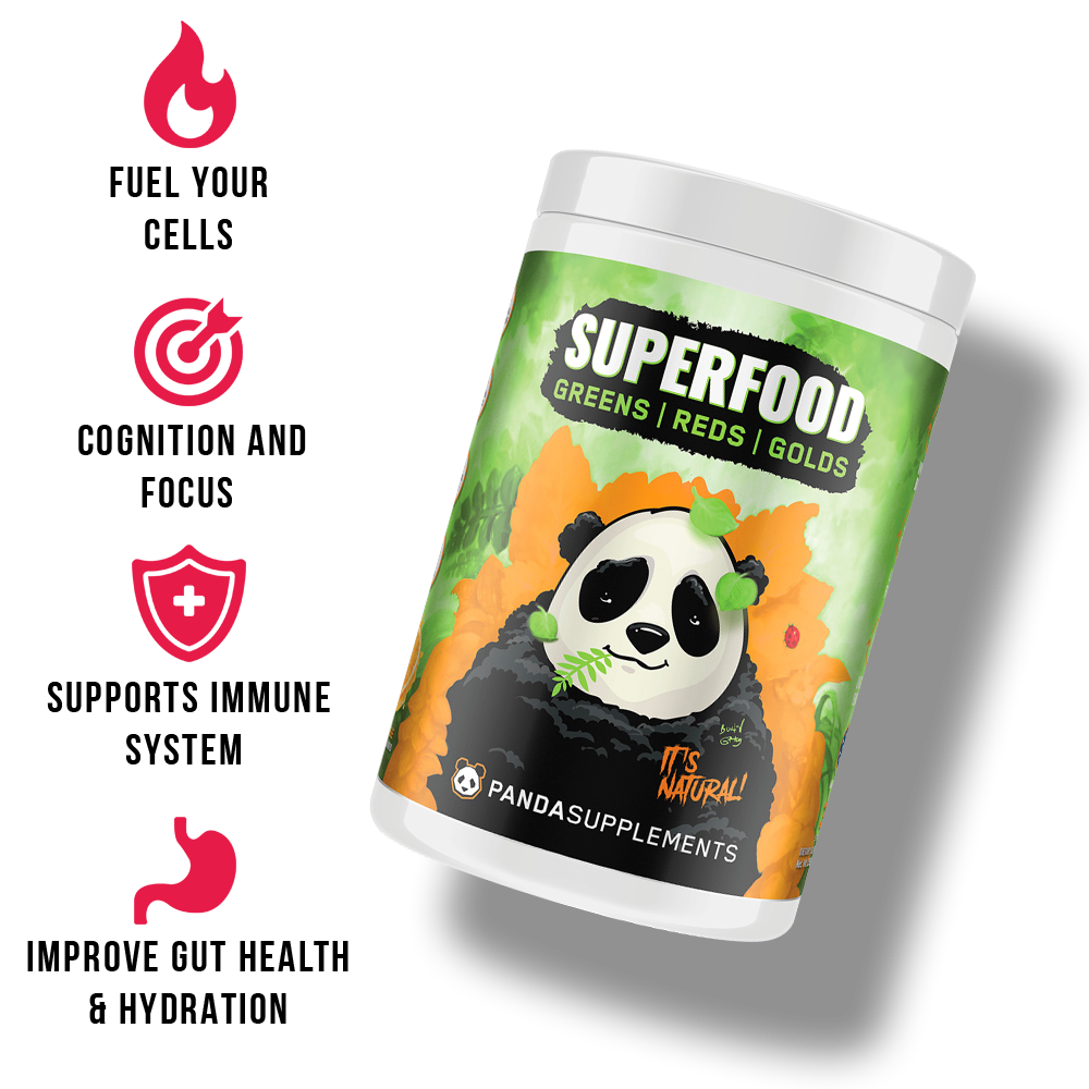 PANDA GREENS AND REDS